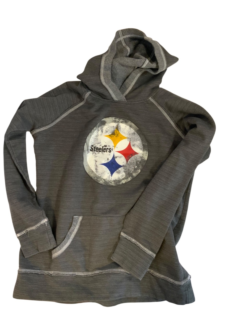 NFL Women's Dark Gray Lightweight Pullover Hoodie